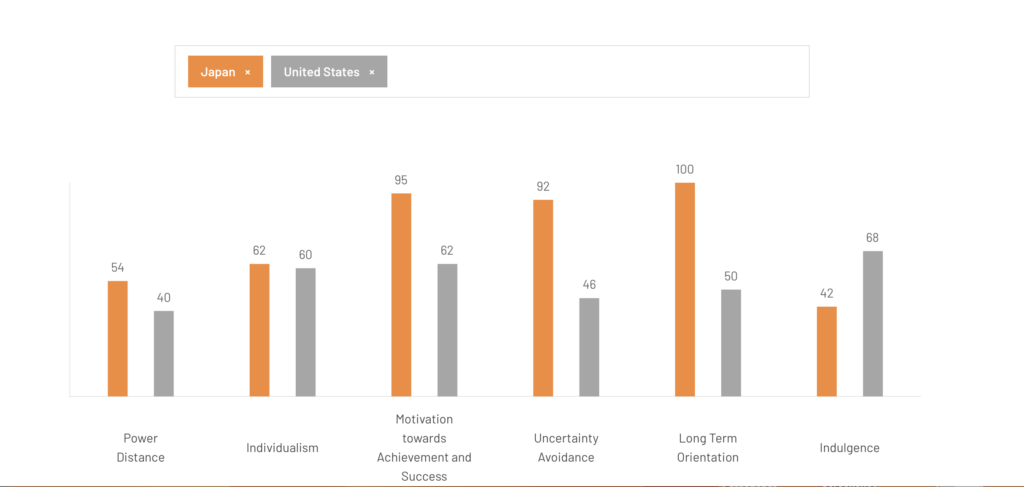 The Culture Factor, 6-D Model
